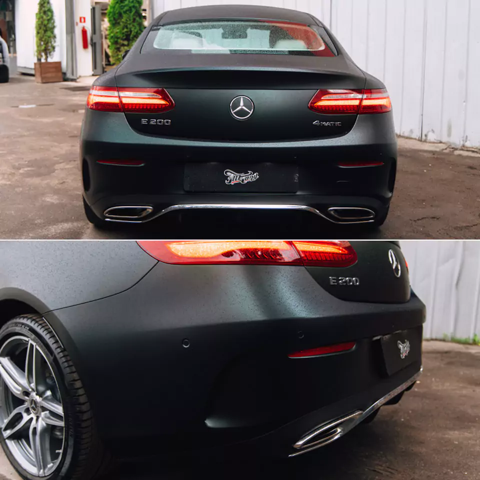Винил или полиуретан: пять автомобилей и пять разных причин для оклейки. Mercedes E200, Mercedes AMG G63 Grand Edition, Porsche 911 Cabriolet, Mercedes CLE и BMW X6